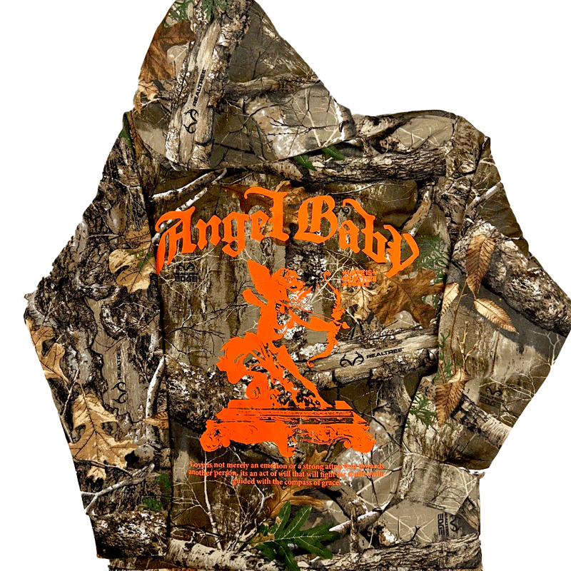 Love is an Active Force Real Tree Hoodie