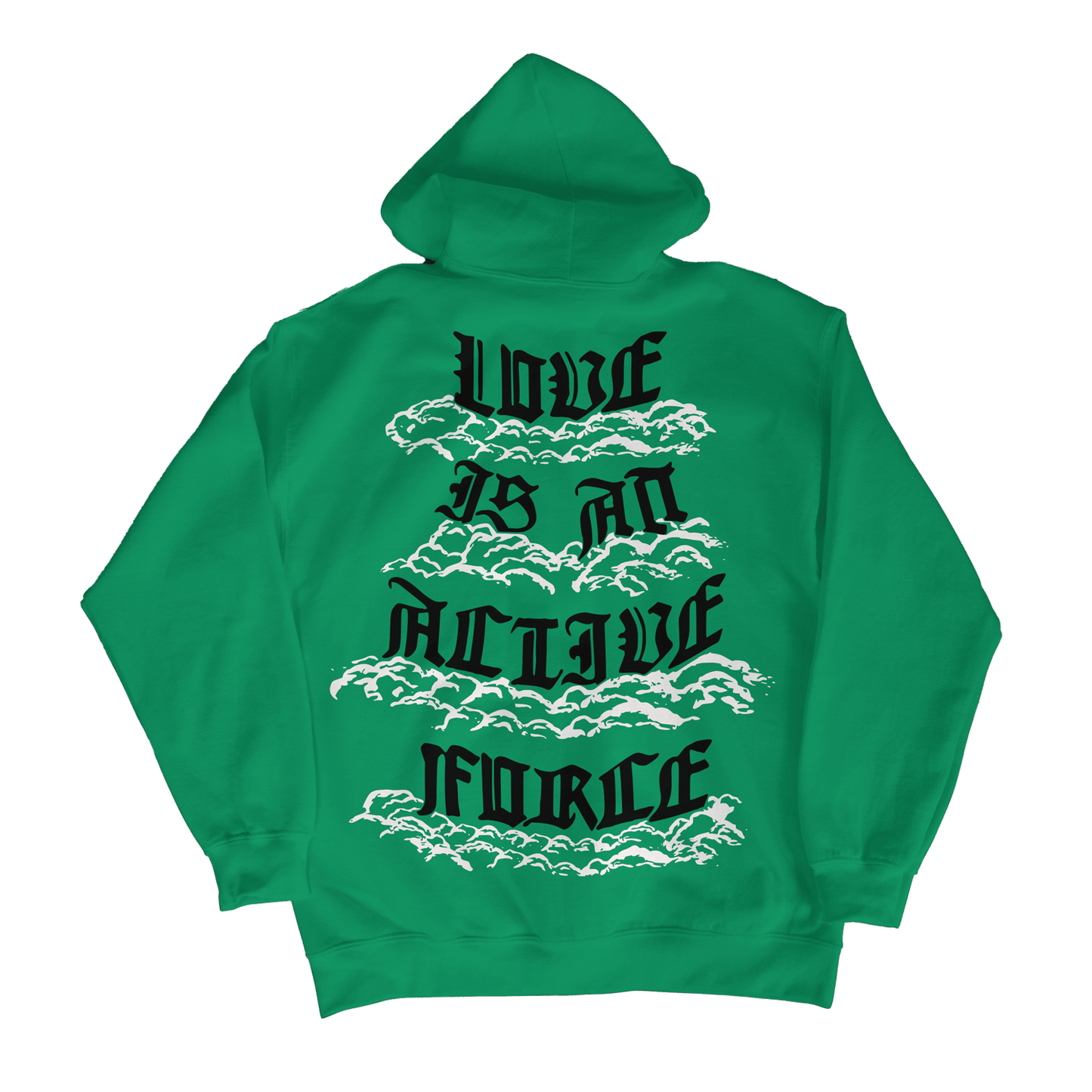 The Angel Baby Standard Zip Up Kelly Green