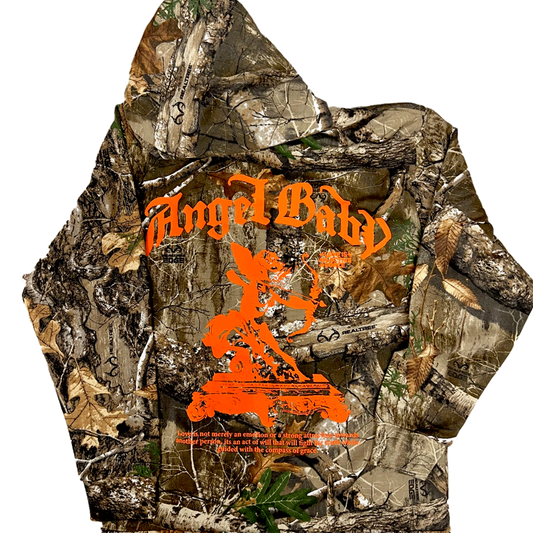 Love is an Active Force Real Tree Hoodie
